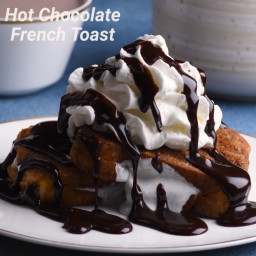 Marshmallow-Stuffed Hot Cocoa French Toast