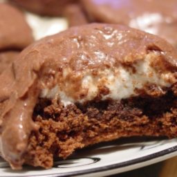 Marshmellow-Chocolate Cookies