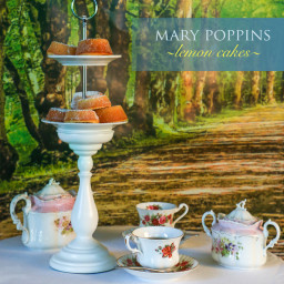 Mary Poppins; Lemon Almond Cakes