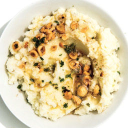 Mashed Kohlrabi With Brown Butter