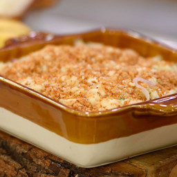 Mashed Potato Casserole with Gruyère and Browned Onions Recipe