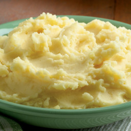 Mashed Potatoes w/Cheese on top