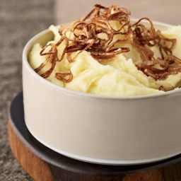 Mashed Potatoes with Crispy Shallots Recipe