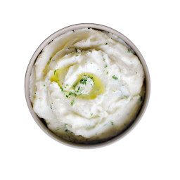 Mashed Potatoes with Herb Butter