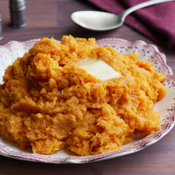 Mashed Sweet Potatoes with Orange Essence