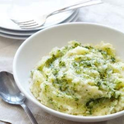 Mashed Yuca with Cilantro and Lime