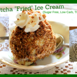 Matcha Fried Ice Cream