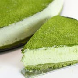 Matcha Green Tea No-Bake Cheesecake