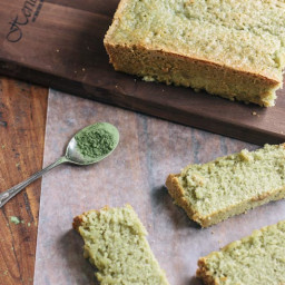 Matcha Green Tea Pound Cake Recipe