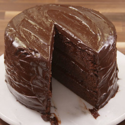 Matilda-Inspired Chocolate Fudge Cake