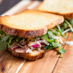 Mayo-Free Mediterranean Tuna Salad Sandwiches Recipe