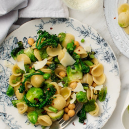 Meal Plan Day 4: Broccoli and Brussels Sprout Orecchiette