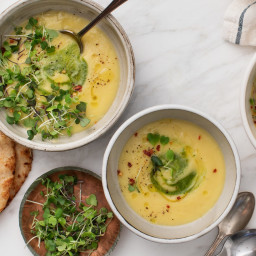 Meal Plan Day 5: Curried Cauliflower Soup
