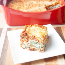 Meat and Veggie Lovers Family Lasagna