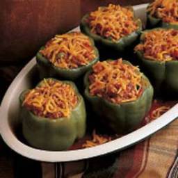 Meat Loaf-Stuffed Peppers 