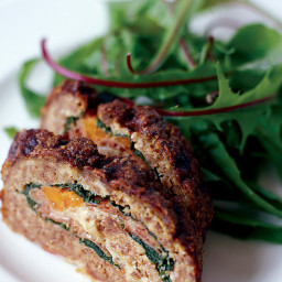 Meat Loaf Stuffed with Prosciutto and Spinach