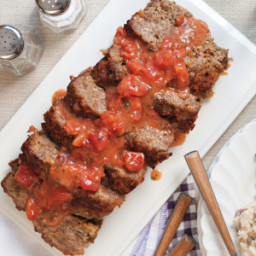 Meat Loaf with Tomato Gravy