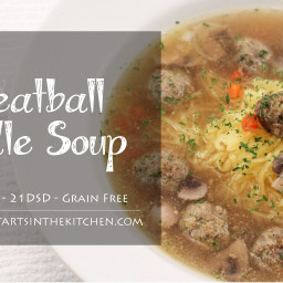 Meatball Noodle Soup