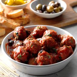 Meatballs with Marinara Sauce