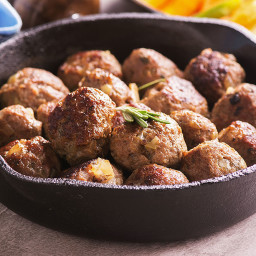 Meatballs with Parmesan and Herbs