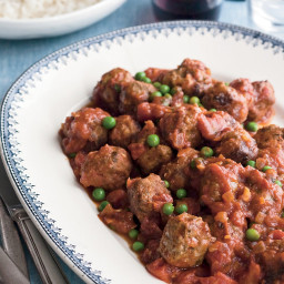 Meatballs with Peas