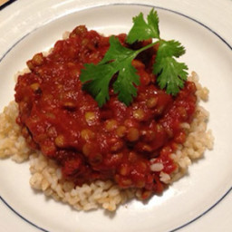 Meatless Monday: Spiced Lentil and Tomato Stew