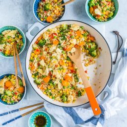 Meatless Monday Veggie-Packed Fried Rice