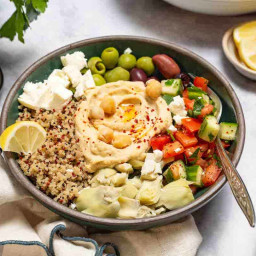 Mediterranean Bowl with Quinoa