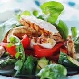 Mediterranean Chicken-And-Vegetable Salad