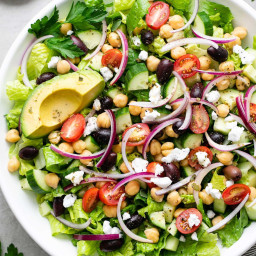 Mediterranean Chopped Salad (Quick + Easy)
