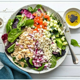Mediterranean Chopped Tuna Salad 