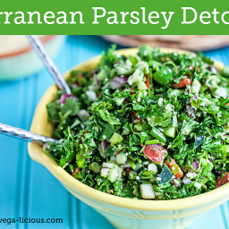 Mediterranean Detox Parsley Salad