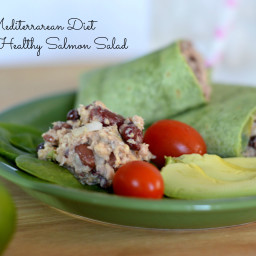 Mediterranean Diet Salmon Salad