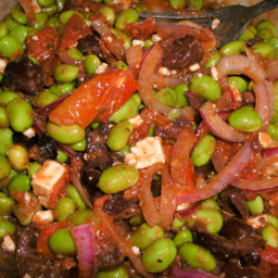 Mediterranean Edamame Salad