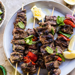 Mediterranean Grilled Lamb Kebabs