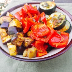 Mediterranean Roasted Vegetables