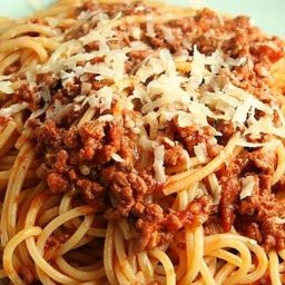 Mediterranean Spaghetti Bolognaise
