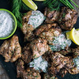 Mediterranean-Style Chicken With Coconut Dill Sauce Recipe
