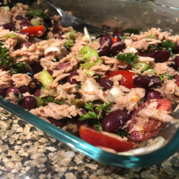 Mediterranean Tuna Couscous Salad