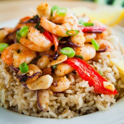 Mediterranean Shrimp & Rice