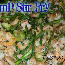Meghan's Healthy Shrimp Stir Fry