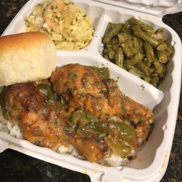 Mel’s Smothered Baked Chicken