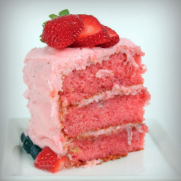 Melt in your Mouth Strawberry Buttermilk Pound Cake