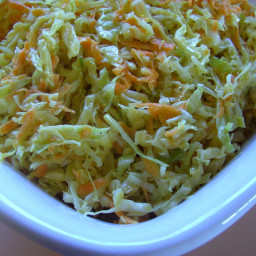 Memphis Mustard Coleslaw Tangy and Hot!