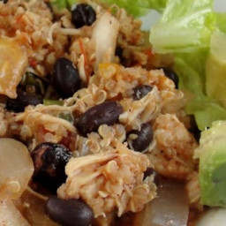 Mexi-Quinoa Chicken Casserole Recipe