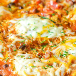 Mexican Baked Eggs (One Skillet)