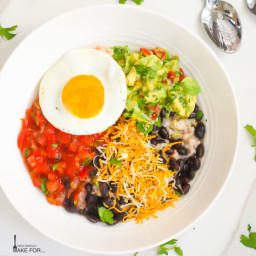 Mexican Breakfast Bowl with Oatmeal
