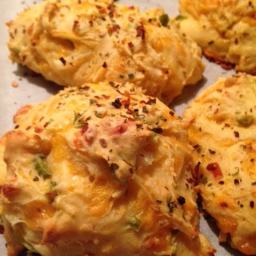 Mexican Cheddar biscuits 