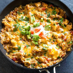 MEXICAN CHICKEN AND RICE CASSEROLE