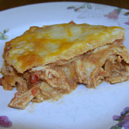 Mexican Chicken Lasagna